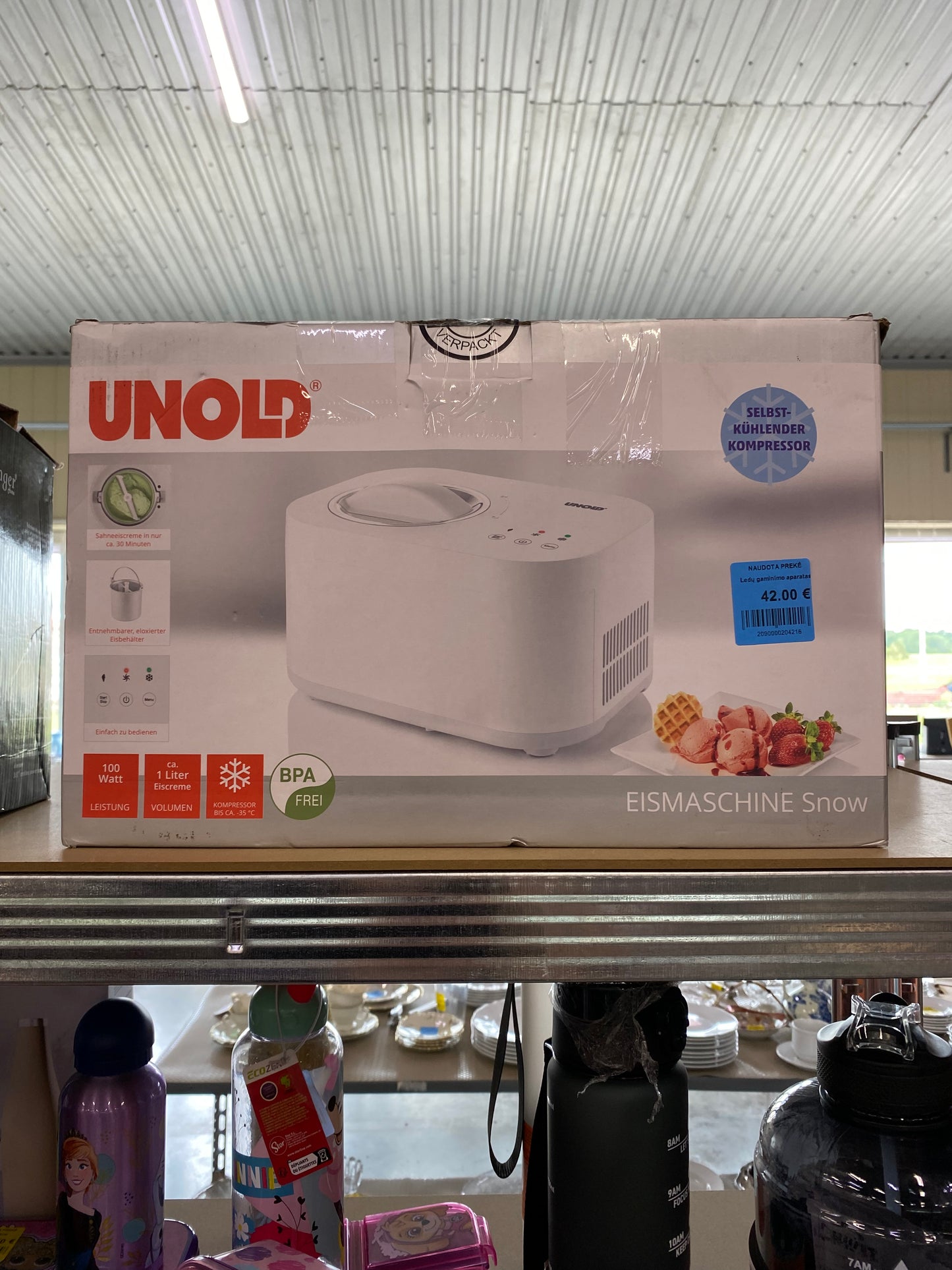 UNOLD „Eismaschine Snow“ ledų gaminimo aparatas