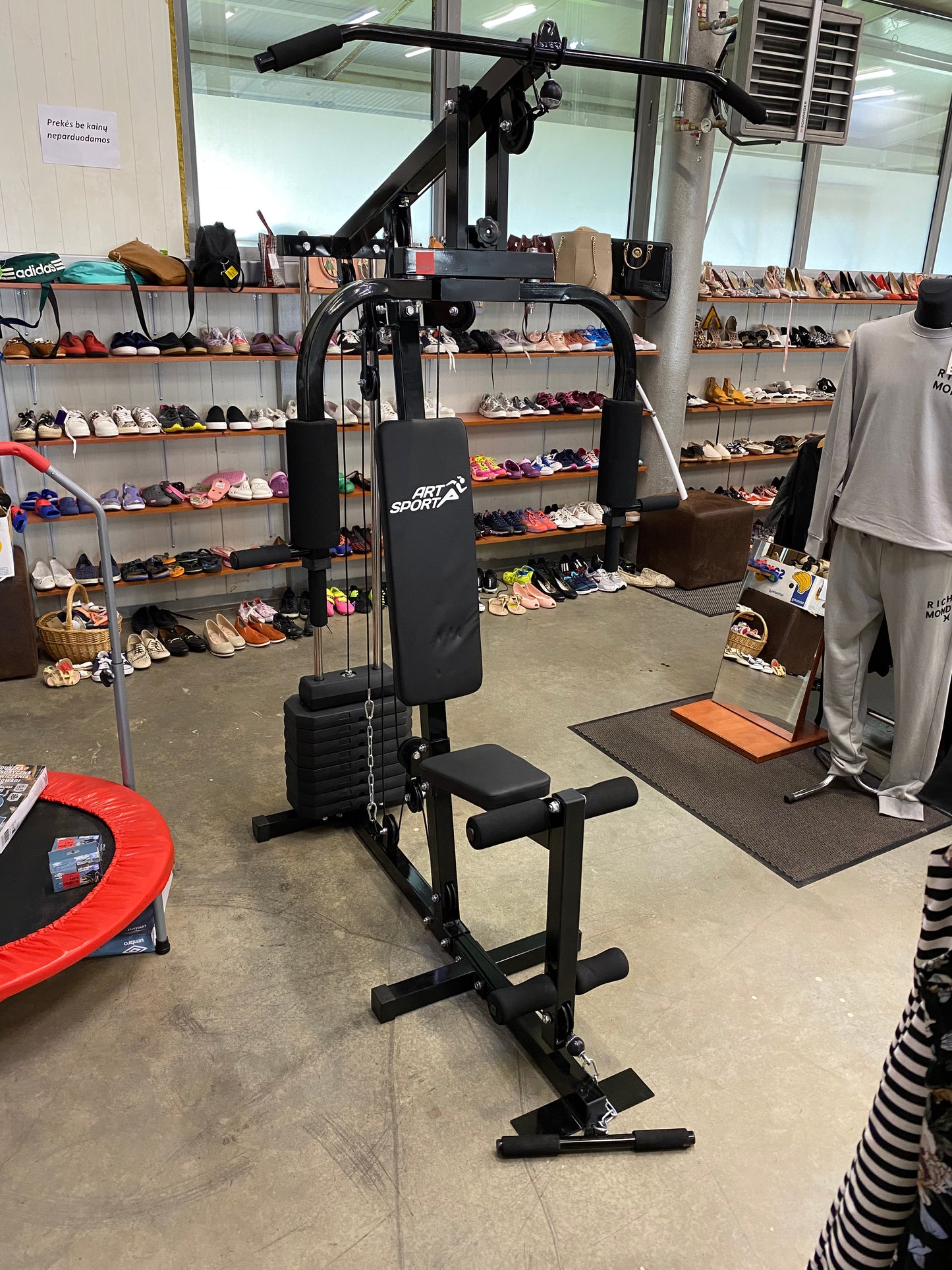 Daugiafunkcis jėgos treniruoklis „ArtSport“ profi gym 2000
