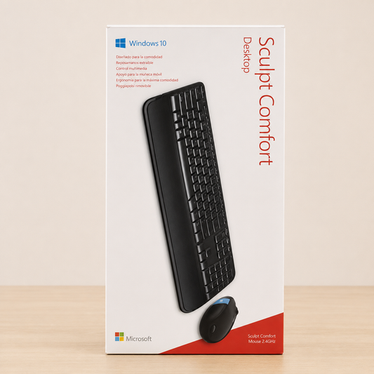 Microsoft Sculpt Comfort Desktop klaviatūros ir pelės komplektas