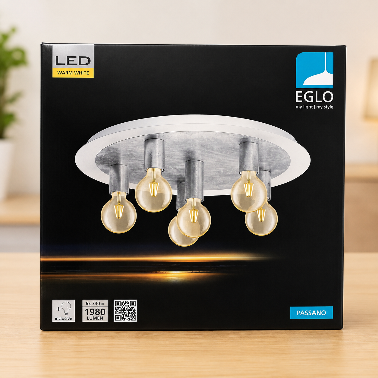EGLO Passano LED lubinis šviestuvas