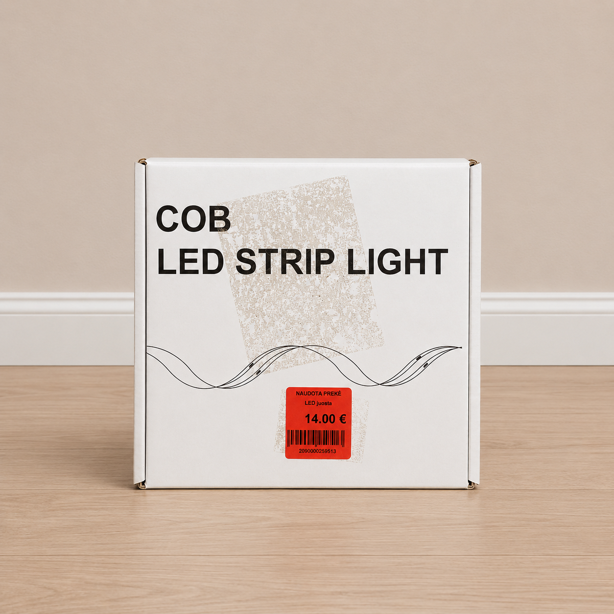 COB LED juosta 10 m